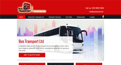 Desktop Screenshot of bustransport.biz